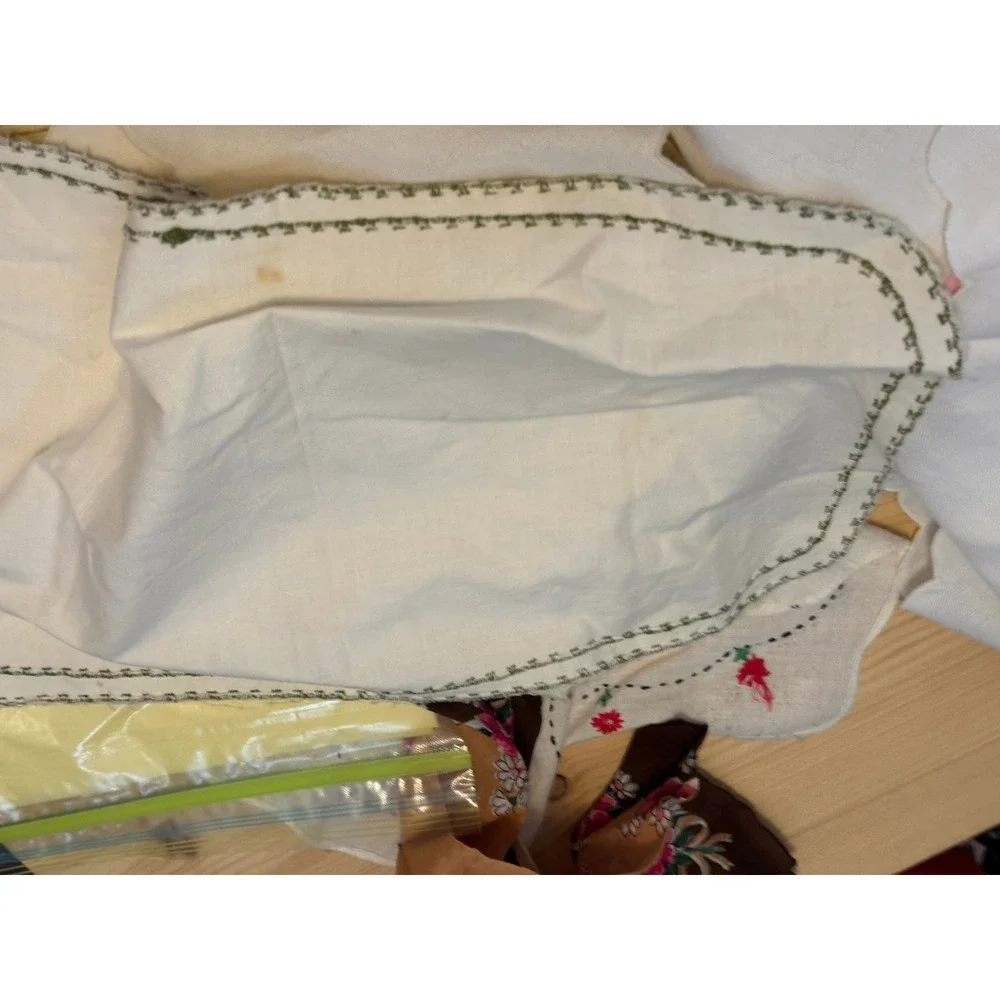 Vintage Linens lace and chrochet.
